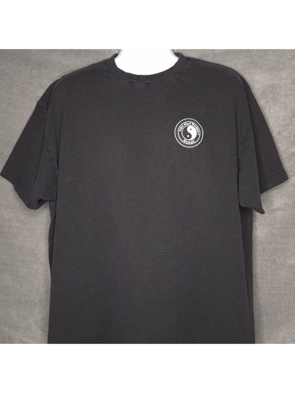 T&C Surf Designs Hawaii Graphic T-Shirt 2XL Black Short Sleeve Casual Tee
